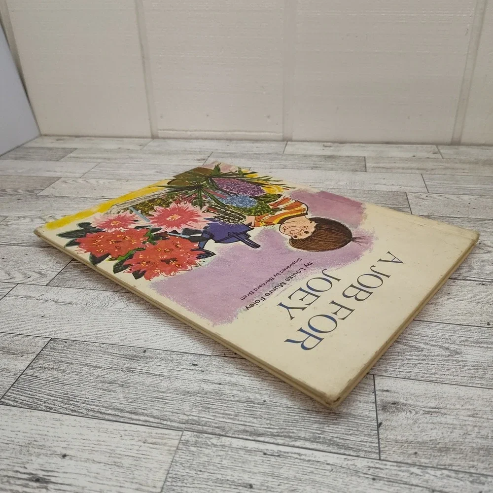 A Job For Joey by Louise Munro Foley Kids Hardcover 1970 Vtg Book Ex-Lib‎